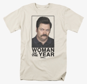Ron Swanson Woman Of The Year Parks And Recreation - Parks And Rec Shirt