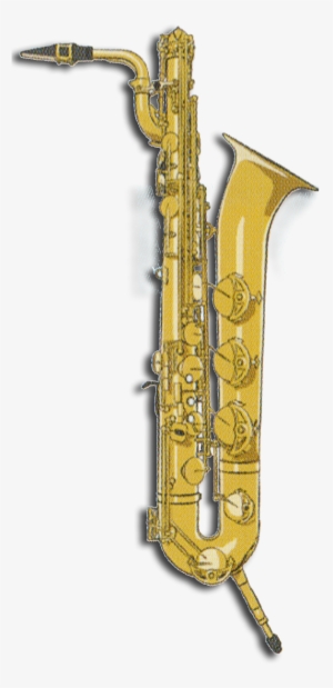 bt sax - saxofone baritono png