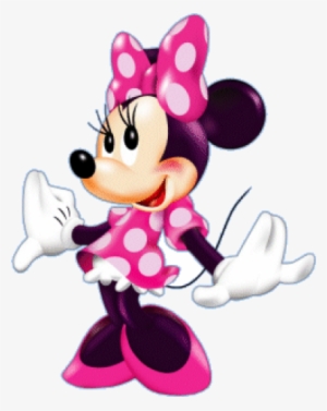 Pink Minnie Mouse Png - Minnie Mouse Pink Png