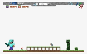 Minecraft Twitch Overlay Template Overlays De Minecraft Transparent Png 900x506 Free Download On Nicepng