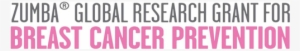 Zumba Global Research Grant For Breast Cancer Prevention - Logo
