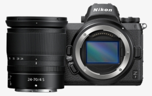 Camera With 24-70mm F/4 S Lens - Canon Eos R Nikon Z7
