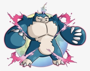 So That's What Was Hiding Under All Of Snorlax's Fat - Pokemon Snorlax Mega Evolution