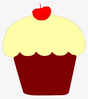 Cupcake Clipart Sparkly - Red Velvet Cake Vector Png