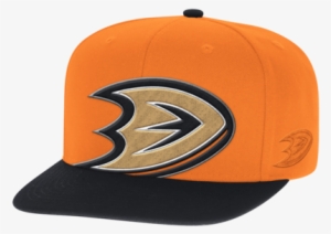 Anaheim Ducks Cropped Xl Logo Snapback Hat - Baseball Cap