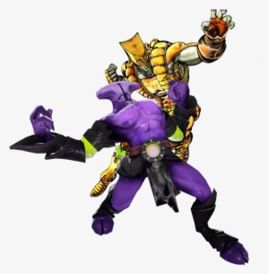 Purple Fictional Character - Faceless Void Jojo Reference