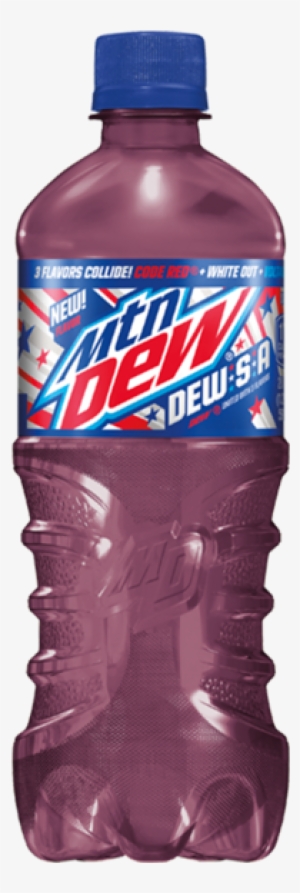 Mountain Dew Can Png Download - Mountain Dew Dewsa 12 Pack Mtn Dew Code Red, Voltage,