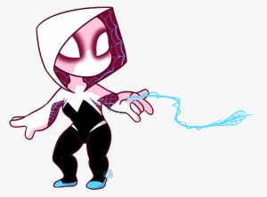 Chibi Spider - Spider Gwen Animated Gif