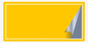 Yellow, Sticker, Tag, Office - Png Tag