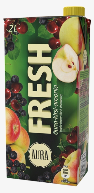 Aura Fresh Apple, Cherry & Chokeberry Juice Drink - Aura