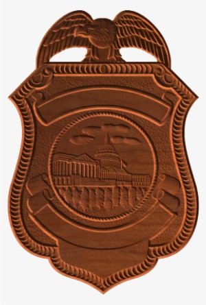 Capital Police Badge Ptn - Emblem