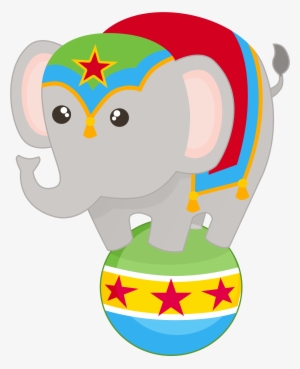 Carnival Clipart Elephant - Elefante De Circo Vetor
