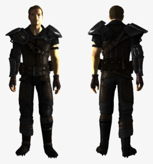 Gecko-backed Leather Armor, Reinforced - Fallout New Vegas Leather Armor