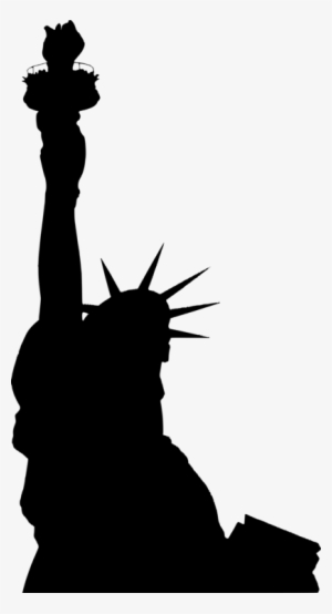 Statue Of Liberty Silhouette Statue Of Freedom - Estatua De La Libertad Cilueta Png