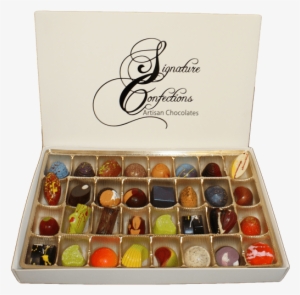 32 Piece Chocolate Assortment - Chopin Script