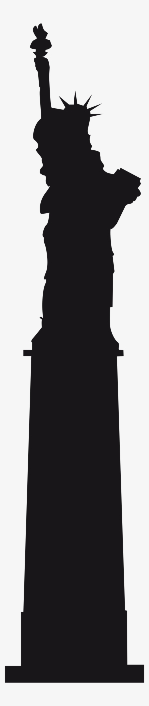Statue Of Liberty Silhouette Png - Statue Of Liberty