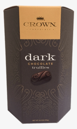 Dark Chocolate Truffles 6 Oz Box - Chocolate Truffle