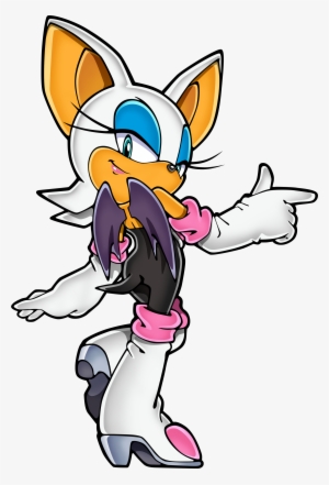 Anime, Sonic The Hedgehog, Rouge The Bat, Official - Rouge The Bat Png