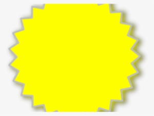 Starburst Clipart Yellow - Circle
