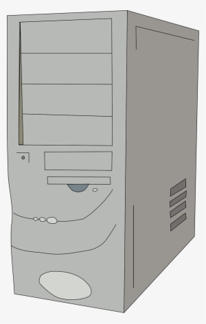 Clipart Computer Casing - Computer Case Clipart