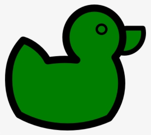 This Free Clipart Png Design Of Green Duck Clipart