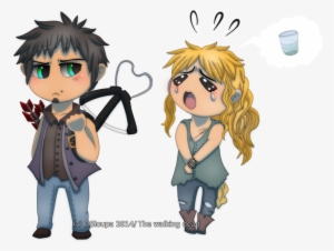 How To Draw Chibi Carol From The Walking Dead - Beth Greene