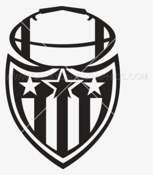 Football Production Ready Artwork Shield Crest Banner - B Footbal Logo Png