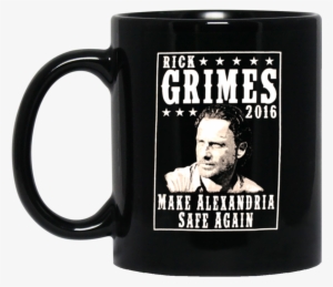 The Walking Dead Mug Rick Grimes Make Alexandria Safe - Seagulls Stop It Now Mug