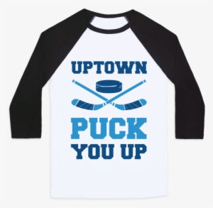 Uptown Puck You Up Baseball Tee - T Shirt Porco Rosso
