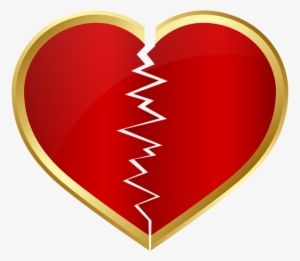 Emoji Heart Break Png Broken Heart Transparent Clip - Heart