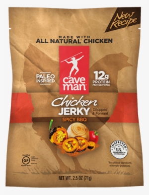 Show Nutrition Info - Caveman Chicken Jerky Snacks