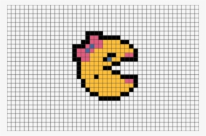 Pac-man Pixel Art - Monster Kid Pixel Grid