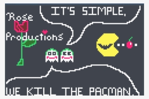 Joker Pacman Pixel Art - Voute En Plein Cintre