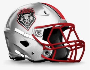 Nm Helmet Left - Utah State Football Helmet