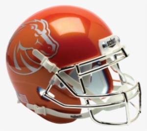 Boise State Broncos Orange Mini Helmet - Boise State Broncos Alternate 6 Schutt Mini Football
