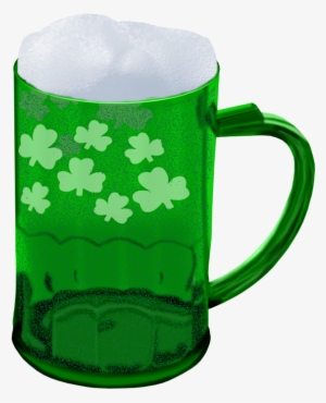 Transparent Background St Patricks Day Green Beer