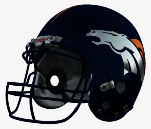 Denver Broncos, Denver Broncos - Football Helmet Falcons Png