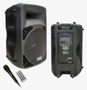 2) Absolute Uspro15bt 2-way 15" Active Full Range Pa - Osd Audio Ap650 150 W Rms Outdoor Speaker - White