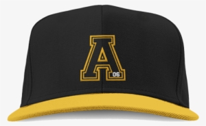 Alpha Phi Alpha Embroidered Varsity Snap Back Hat - Letters Greek Apparel