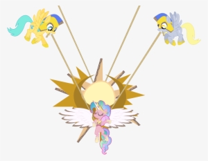 My Little Pony Xi - Mlp Princess Celestia Raising The Sun