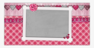 With Only A Wink Banner - Vintage Pink Banner Png