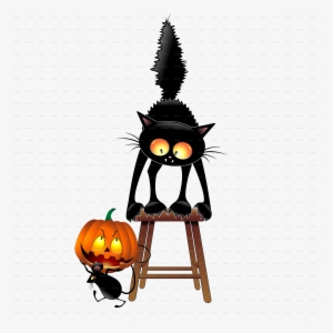 Halloween Cat Png Download