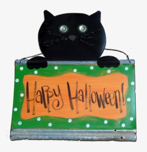 Happy Halloween Cat - Black Cat