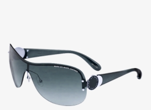 Marc By Marc Jacobs Metal Logo Shield Sunglasses 3 - Plastic