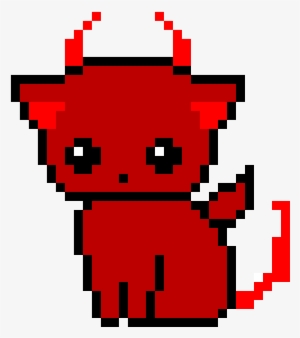 Halloween Cat - Pixel Art Unicorn