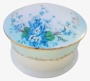 & G Royal Austria 1900's Hand Painted 'forget Me Not' - Porcelain