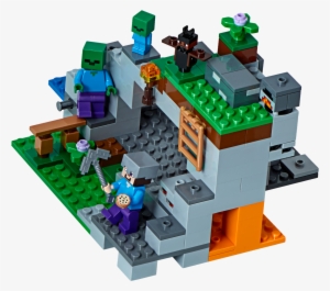 The Zombie Cave - Minecraft Lego Zombie Cave