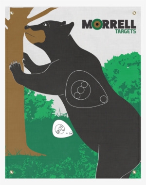 Standing Bear Polypropylene Archery Target Face - Morrell Targets Polypropylene Archery Target Face,