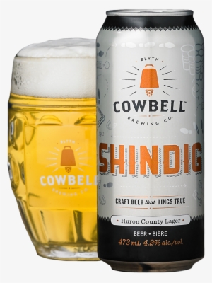 Shindig Huron County Lager - Cowbell Brewery Shindig