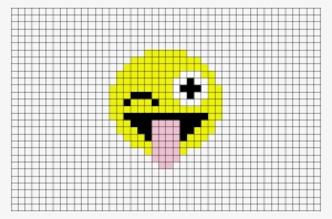 Heart Eye Emoji Pixel Art